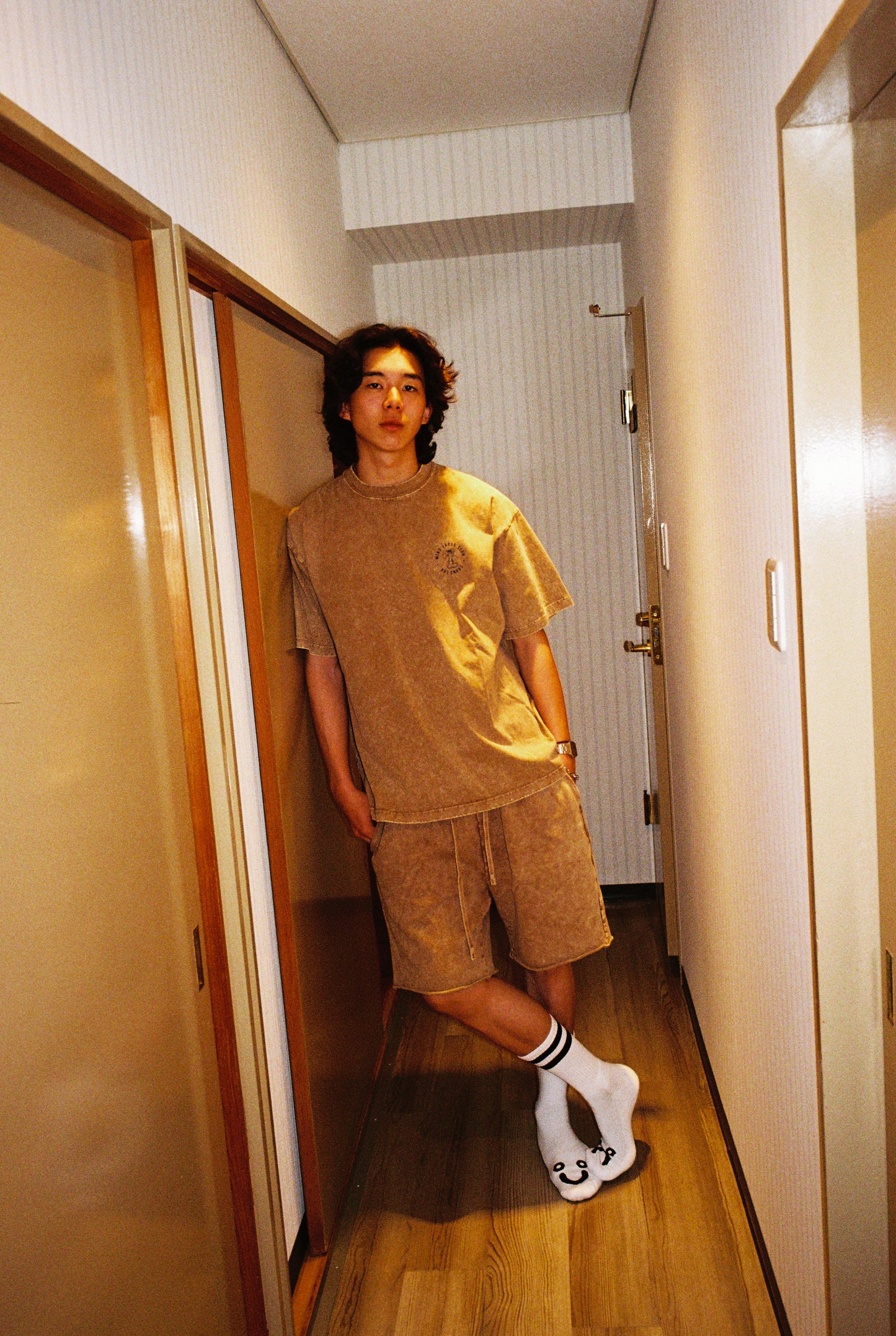 MindError ME Earth Garment Dyed Shorts-STS5203