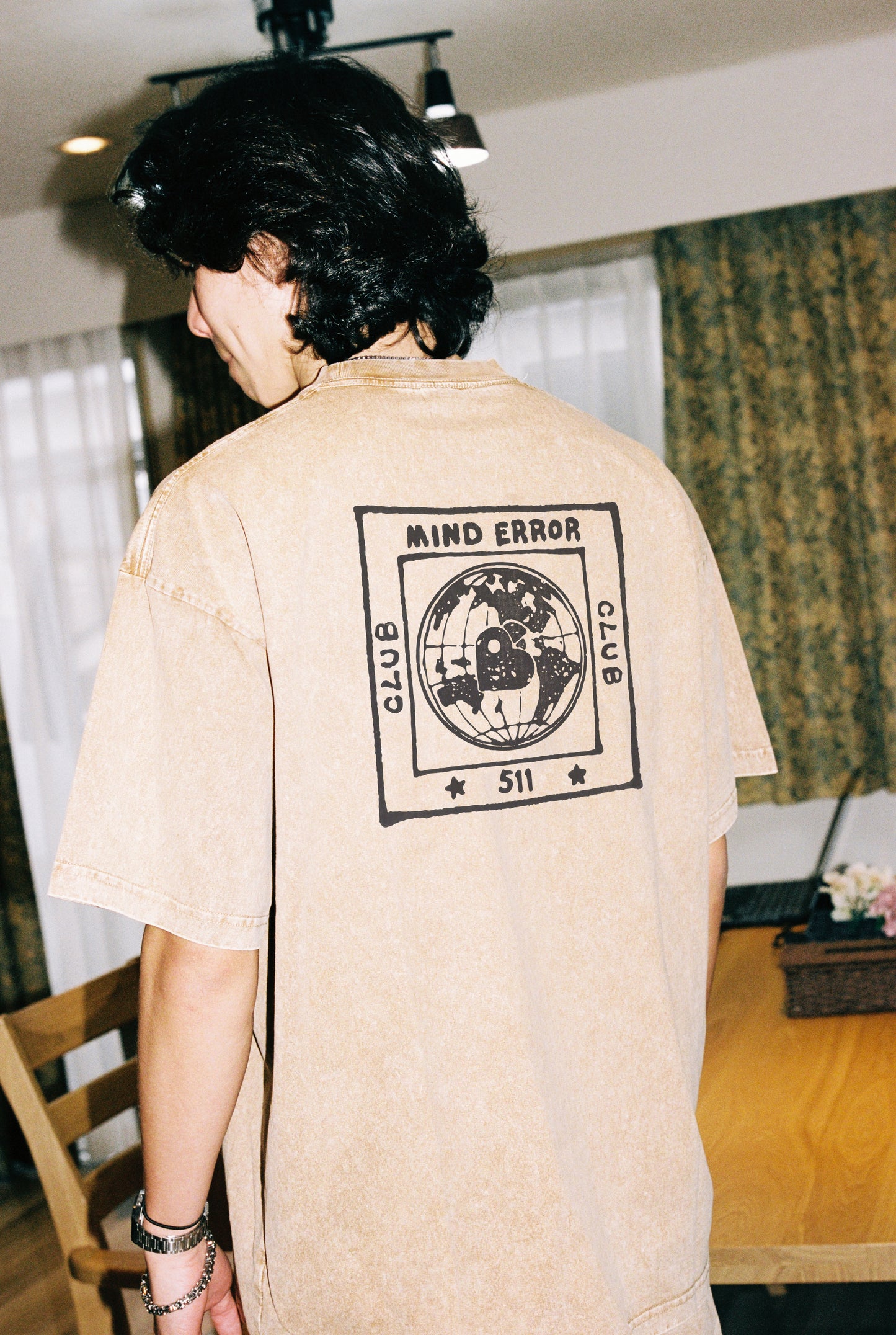 MindError ME Earth Garment Dyed Tee-STS5003