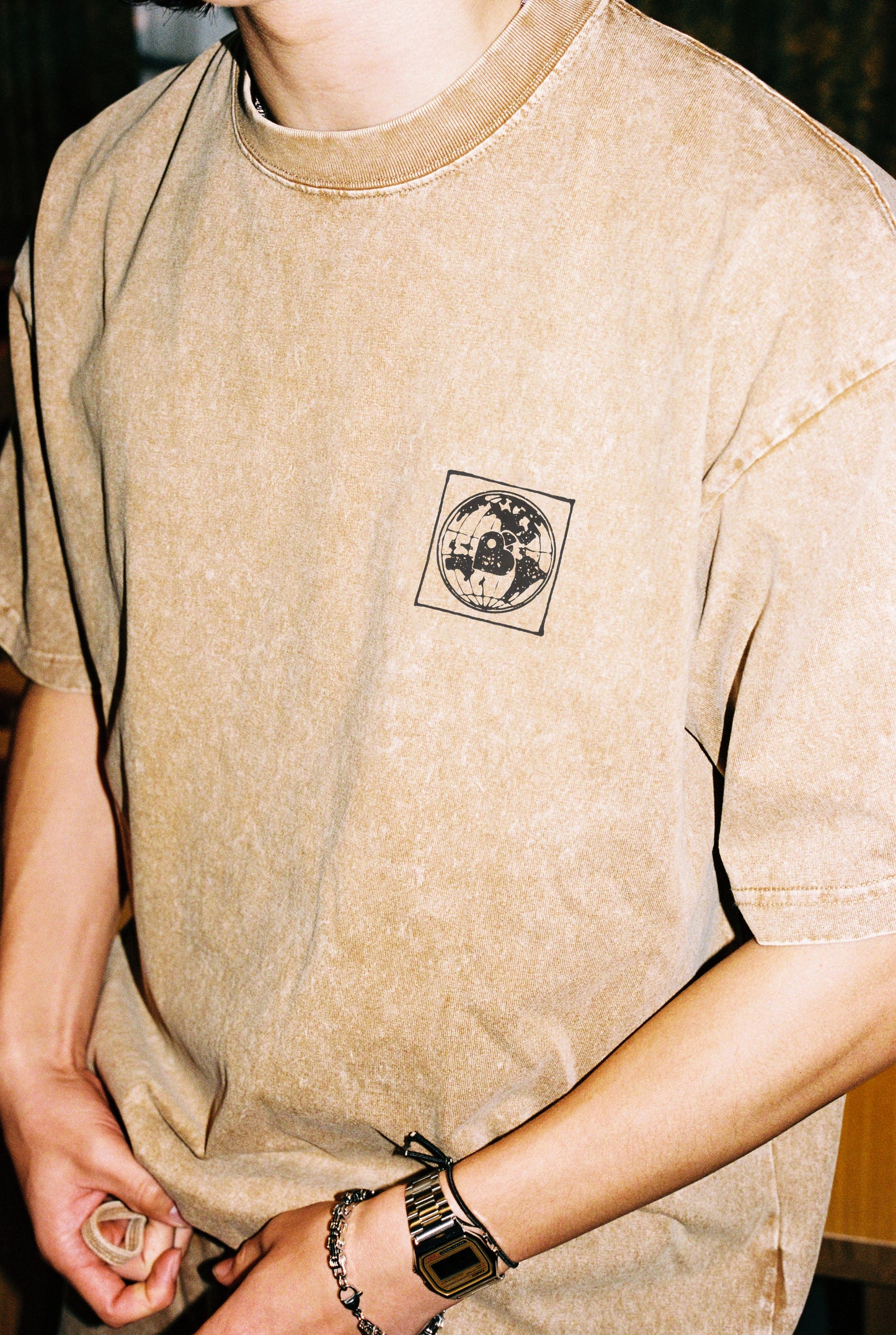 MindError ME Earth Garment Dyed Tee-STS5003