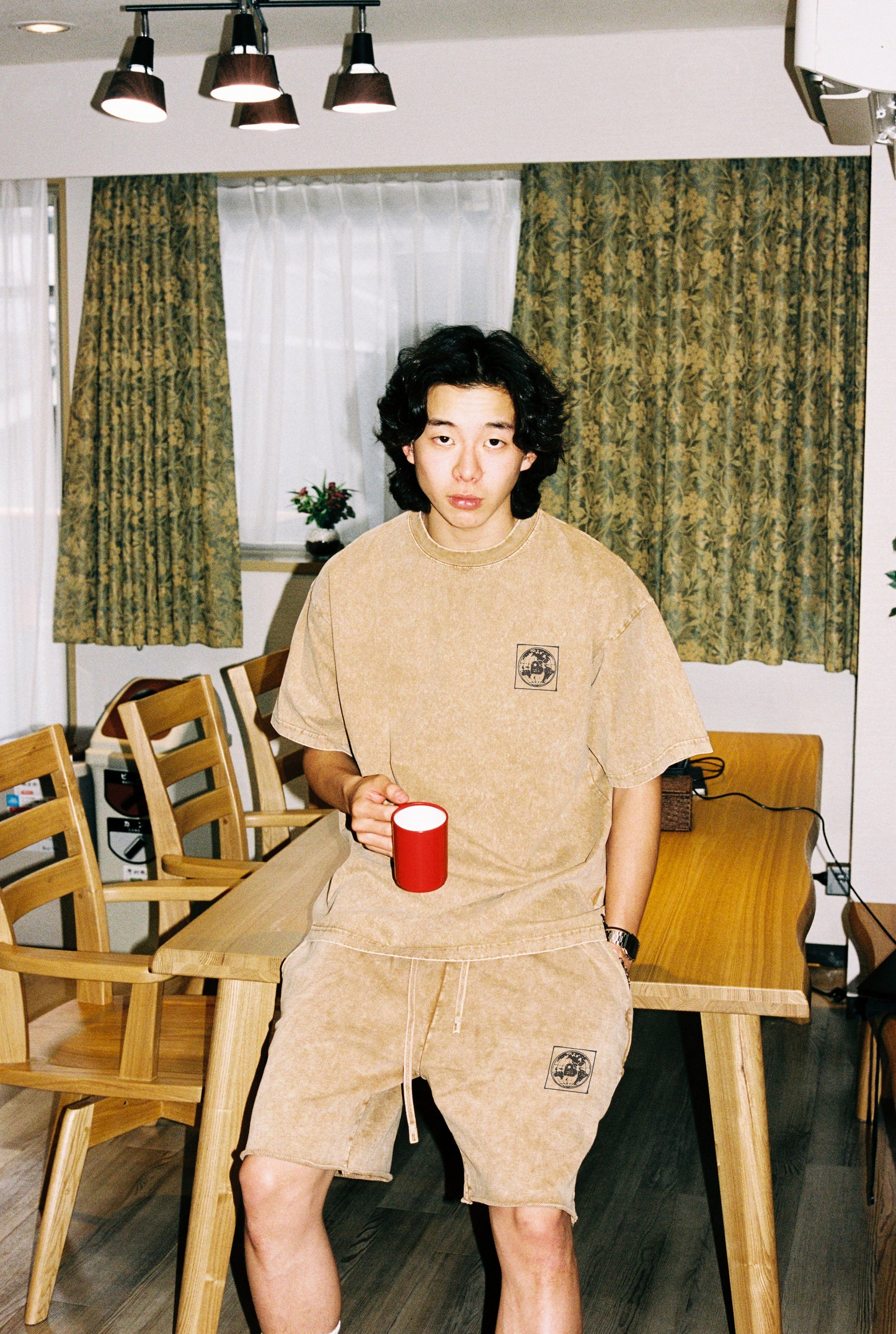 MindError ME Earth Garment Dyed Shorts-STS5203