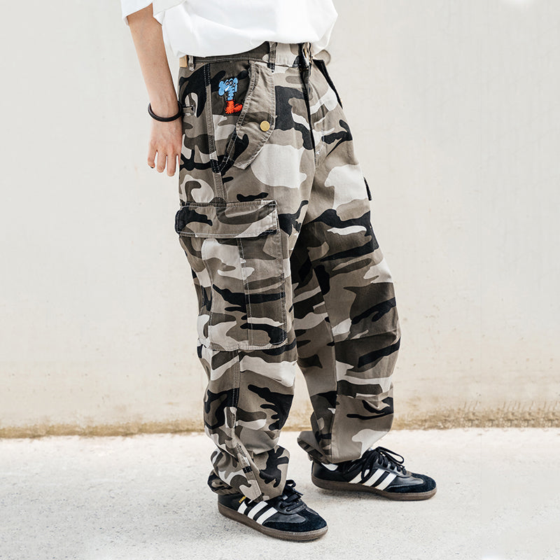 Mind Error ME Camo Cargo Pants-WPL4006