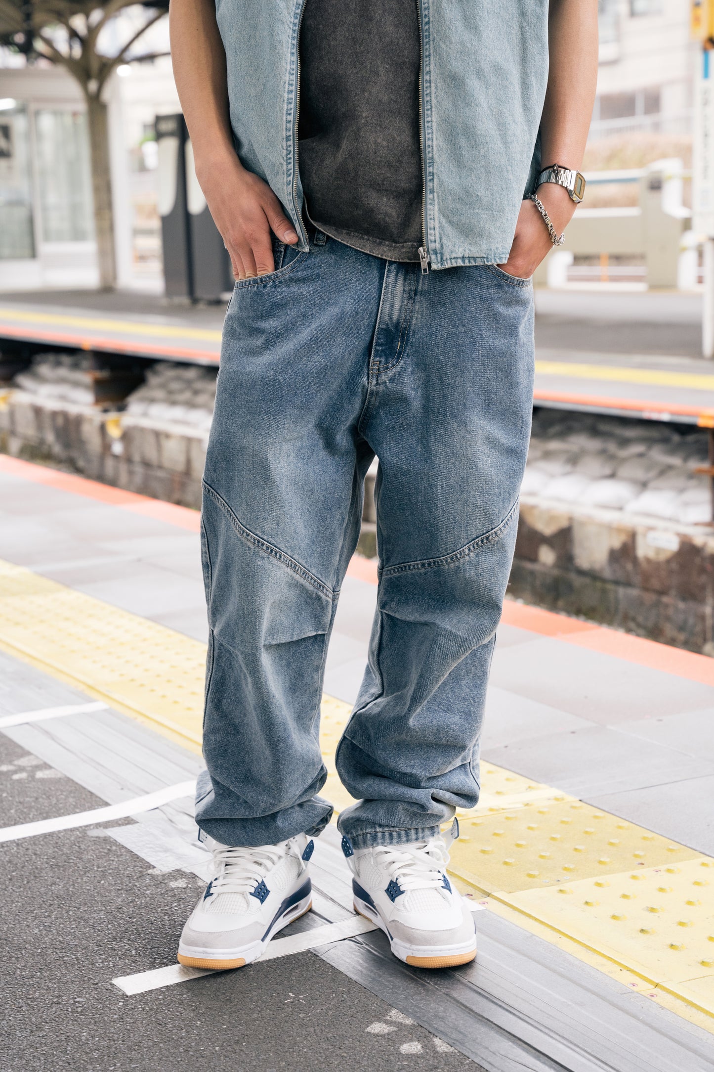 Mind Error ME Fold Jeans-SPL5013