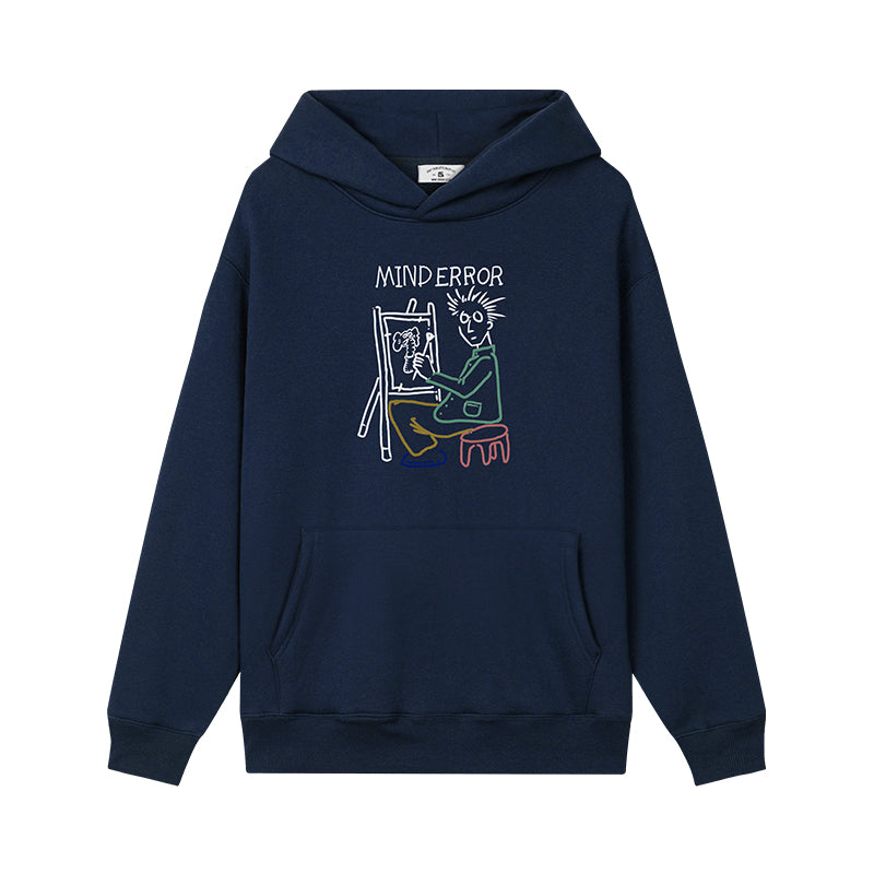 Mind Error ME Drawing Hoodie-WST4203