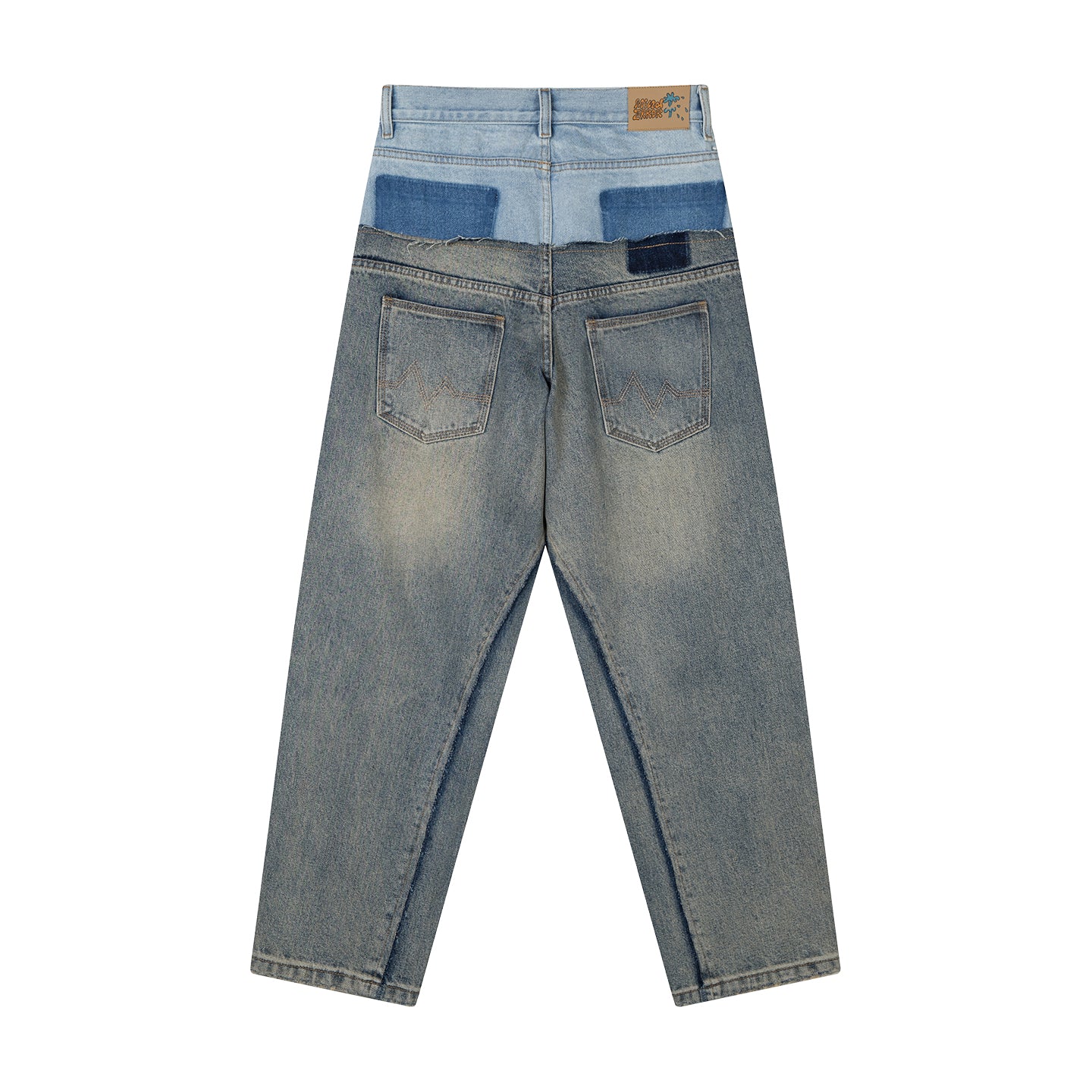 Mind Error Layered Pants-SPL6008