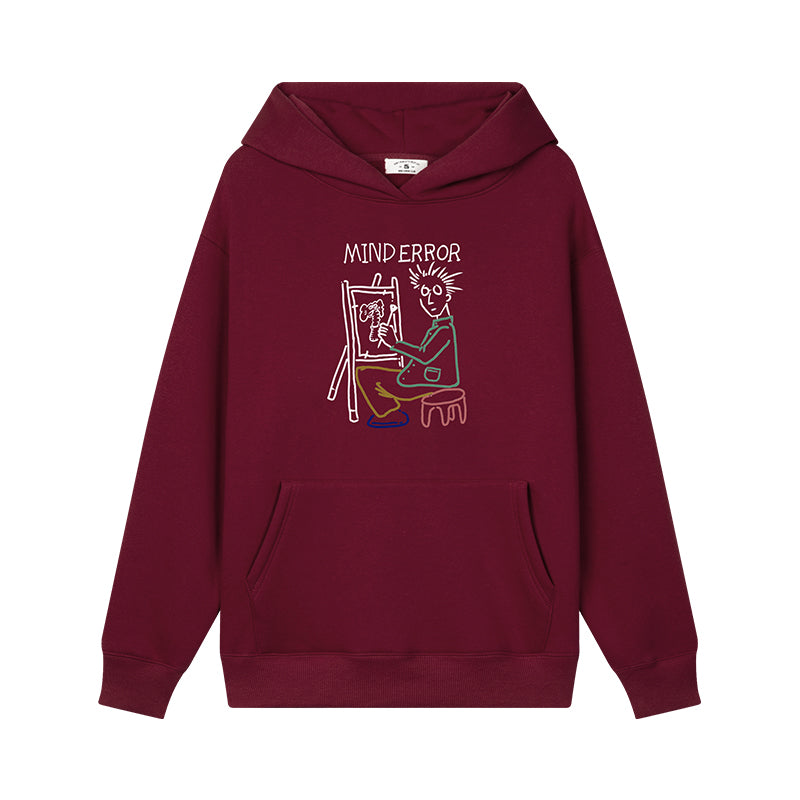 Mind Error ME Drawing Hoodie-WST4203