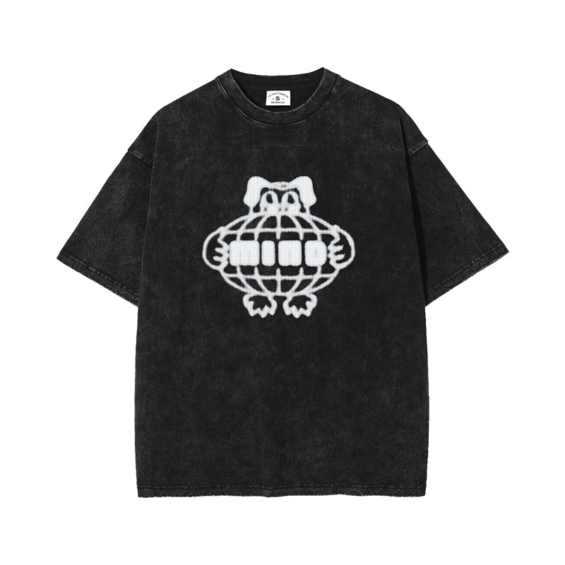 MindError ME Dog Garment Dyed Tee-STS5104
