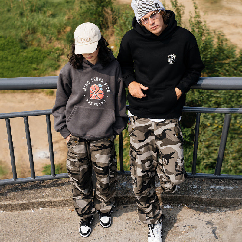 Mind Error ME Camo Cargo Pants-WPL4006
