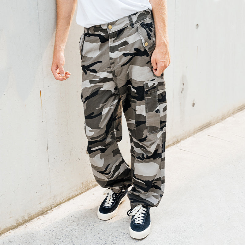 Mind Error ME Camo Cargo Pants-WPL4006