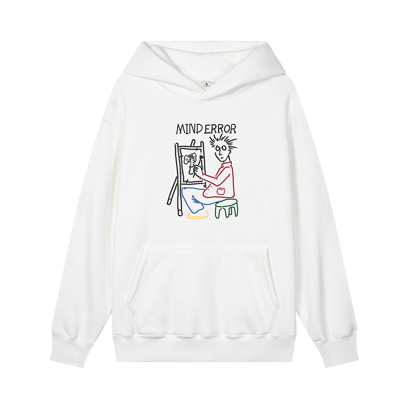 Mind Error ME Drawing Hoodie-WST4203