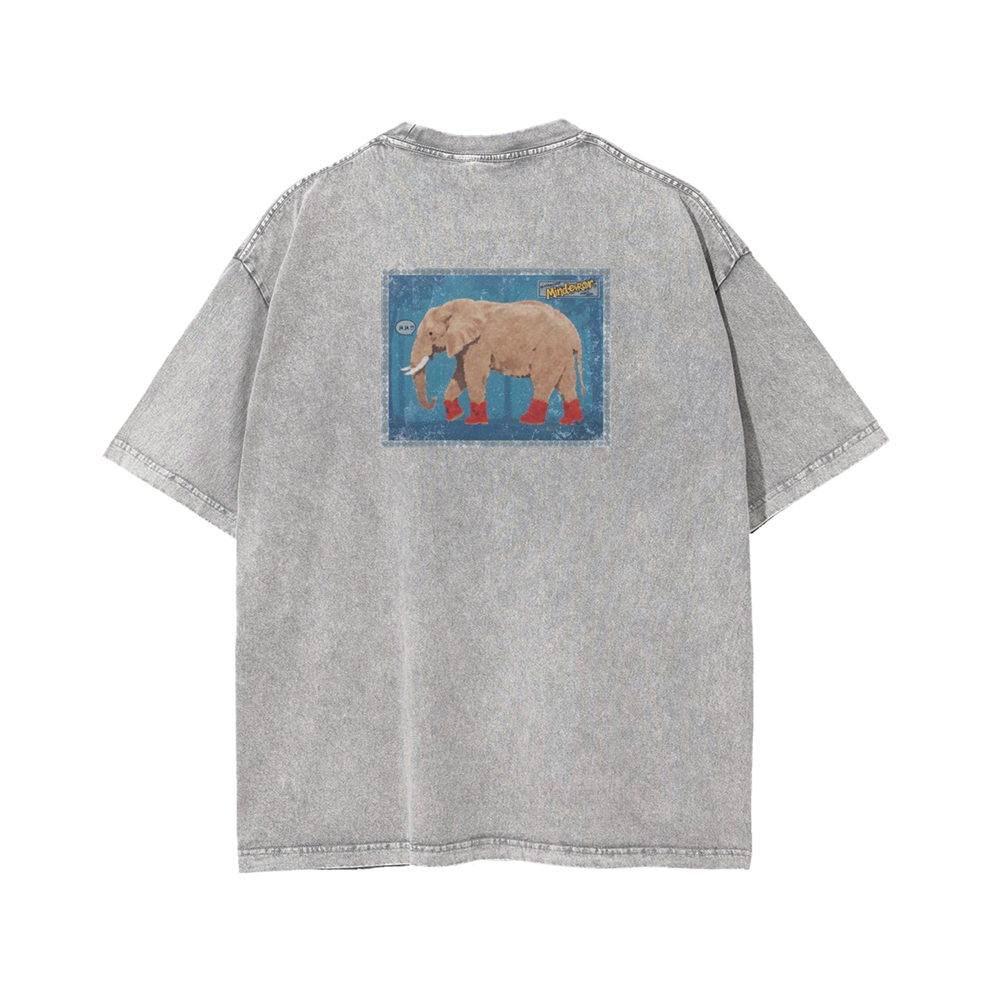 Mind Error Elephant Garment Dyed Tee