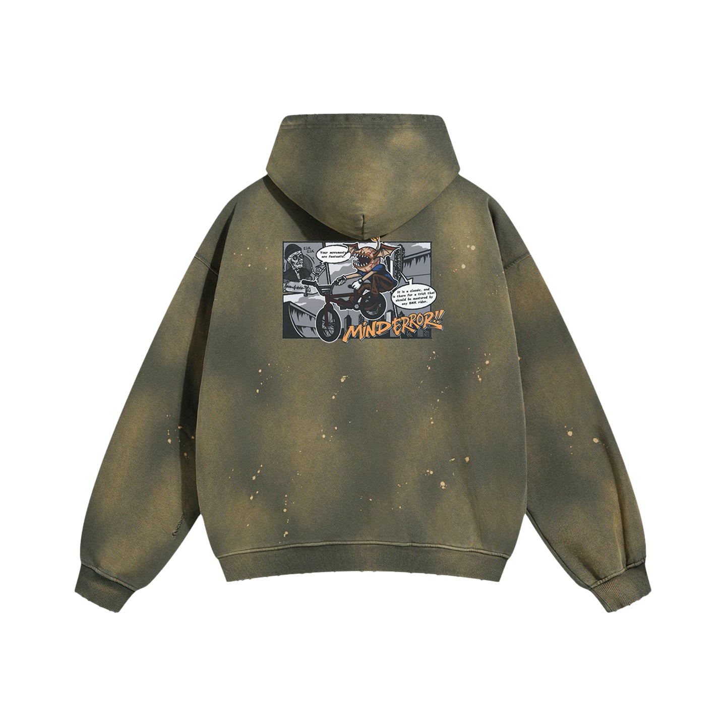 MindError Tie Dye Hoodie-WST5702