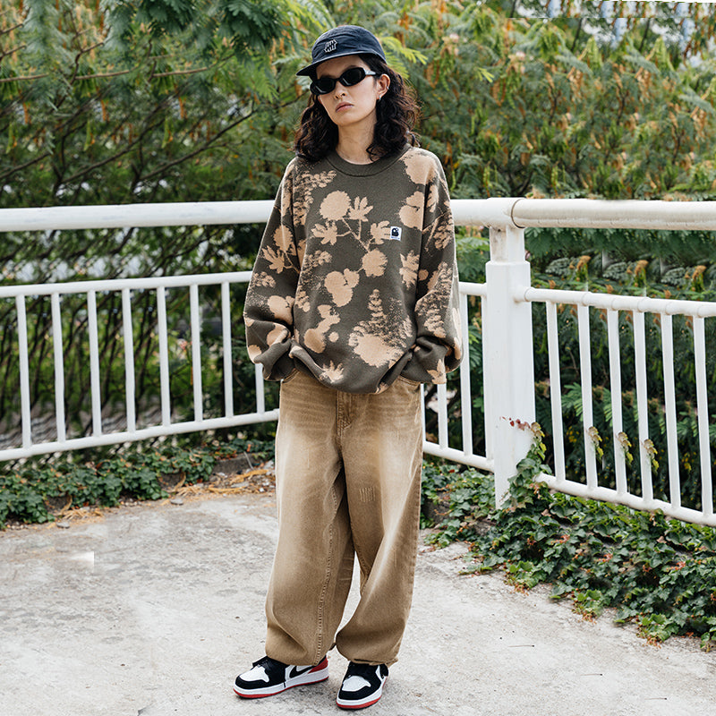 Mind Error ME Flower Sweater-WOT4202