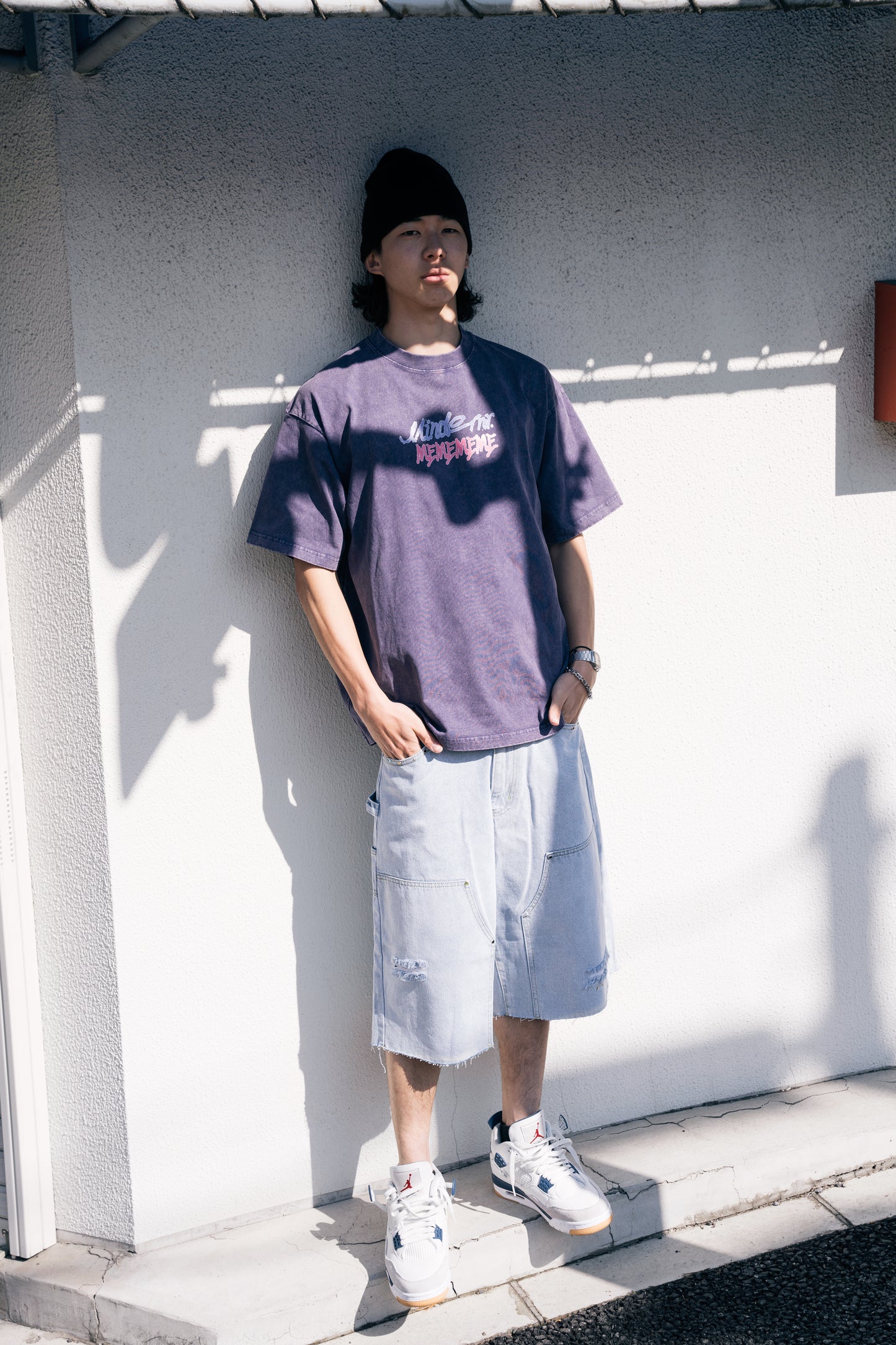 MindError ME Radio Garment Dyed Tee-STS5105