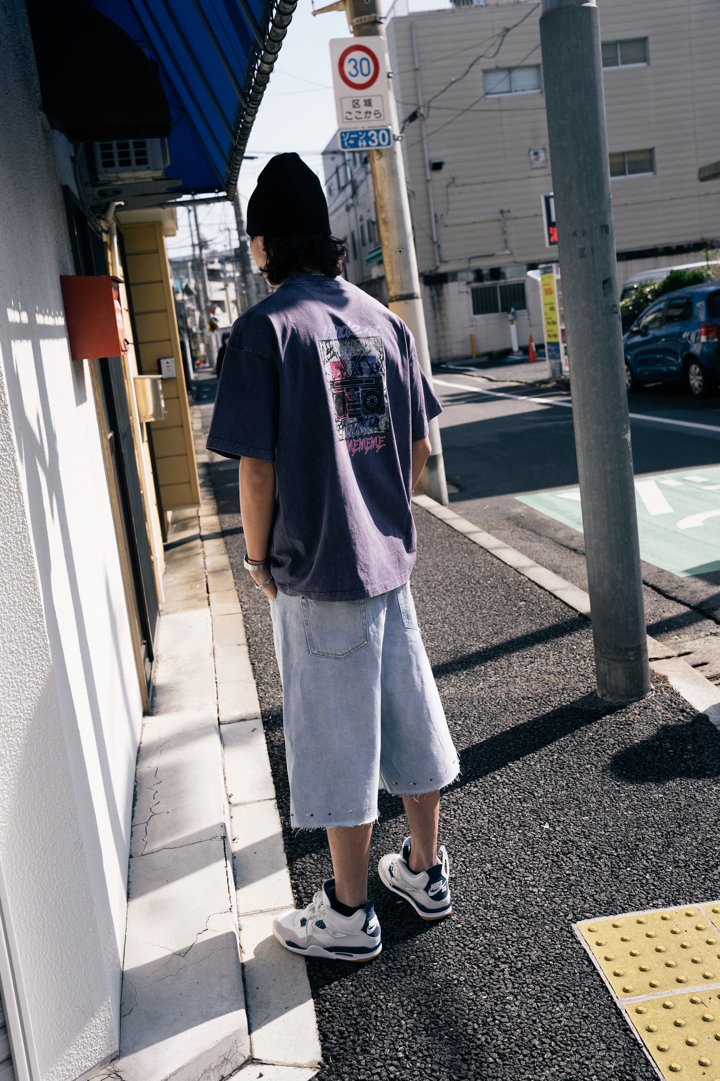 MindError ME Radio Garment Dyed Tee-STS5105