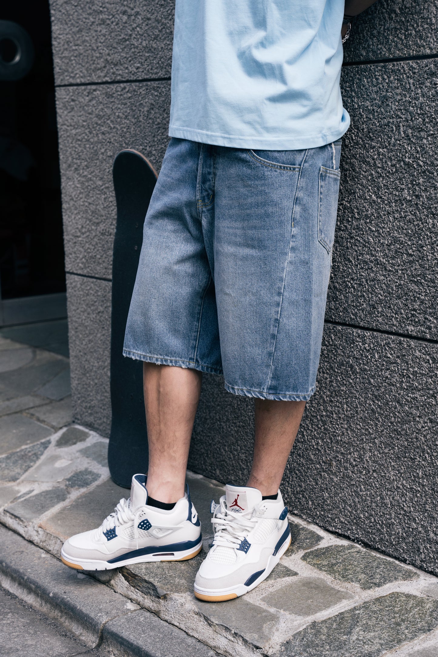 MindError ME 3D Denim Shorts-SPL5024
