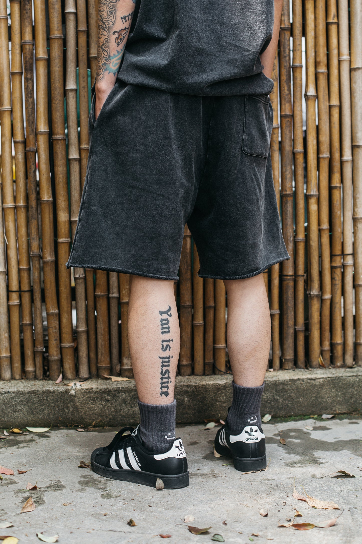 MindError ME Earth Garment Dyed Shorts-STS5203