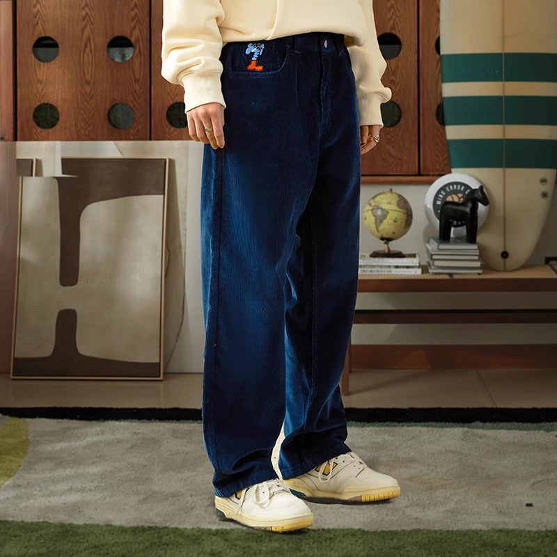 MindError ME Elephant Corduroy Pants-ME22FWBOT359