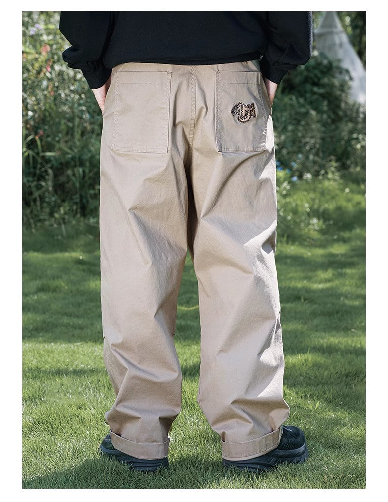 Mind Error Double Knee Pants-WPL3127