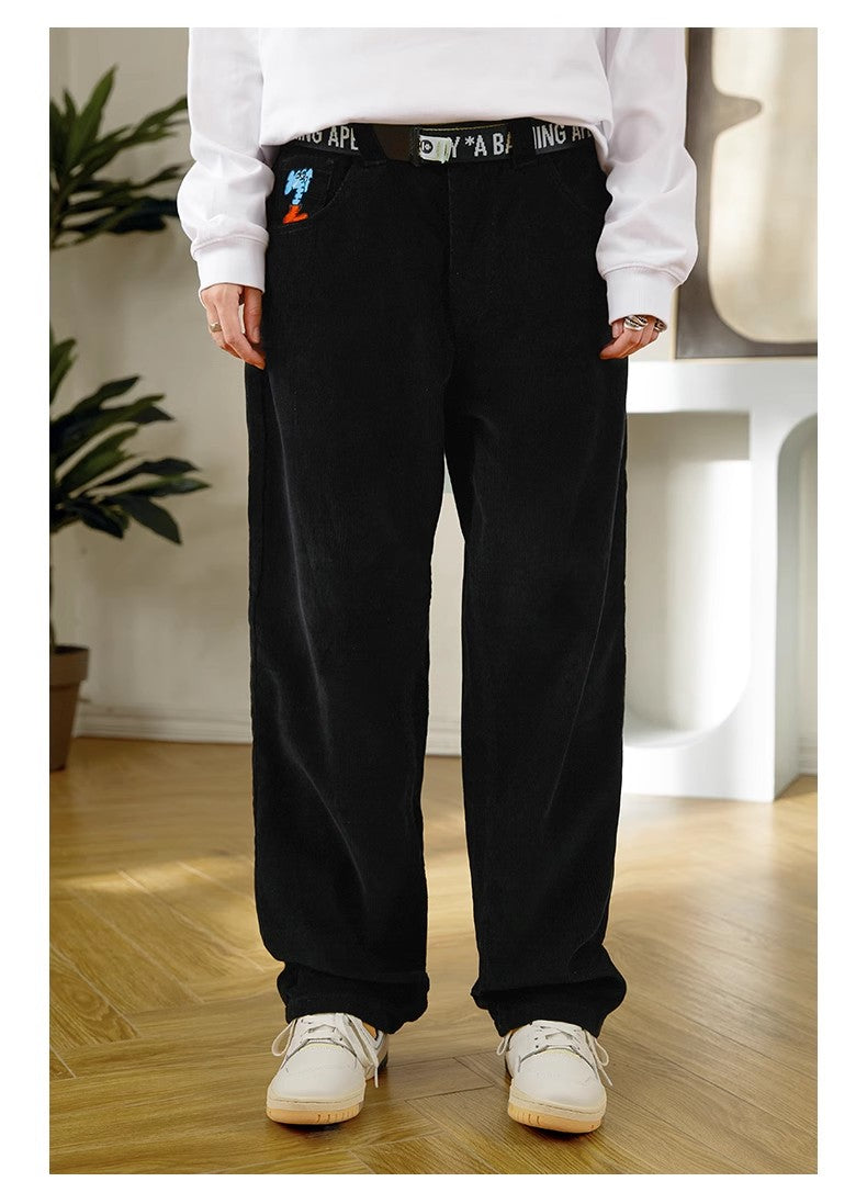MindError ME Elephant Corduroy Pants-ME22FWBOT359