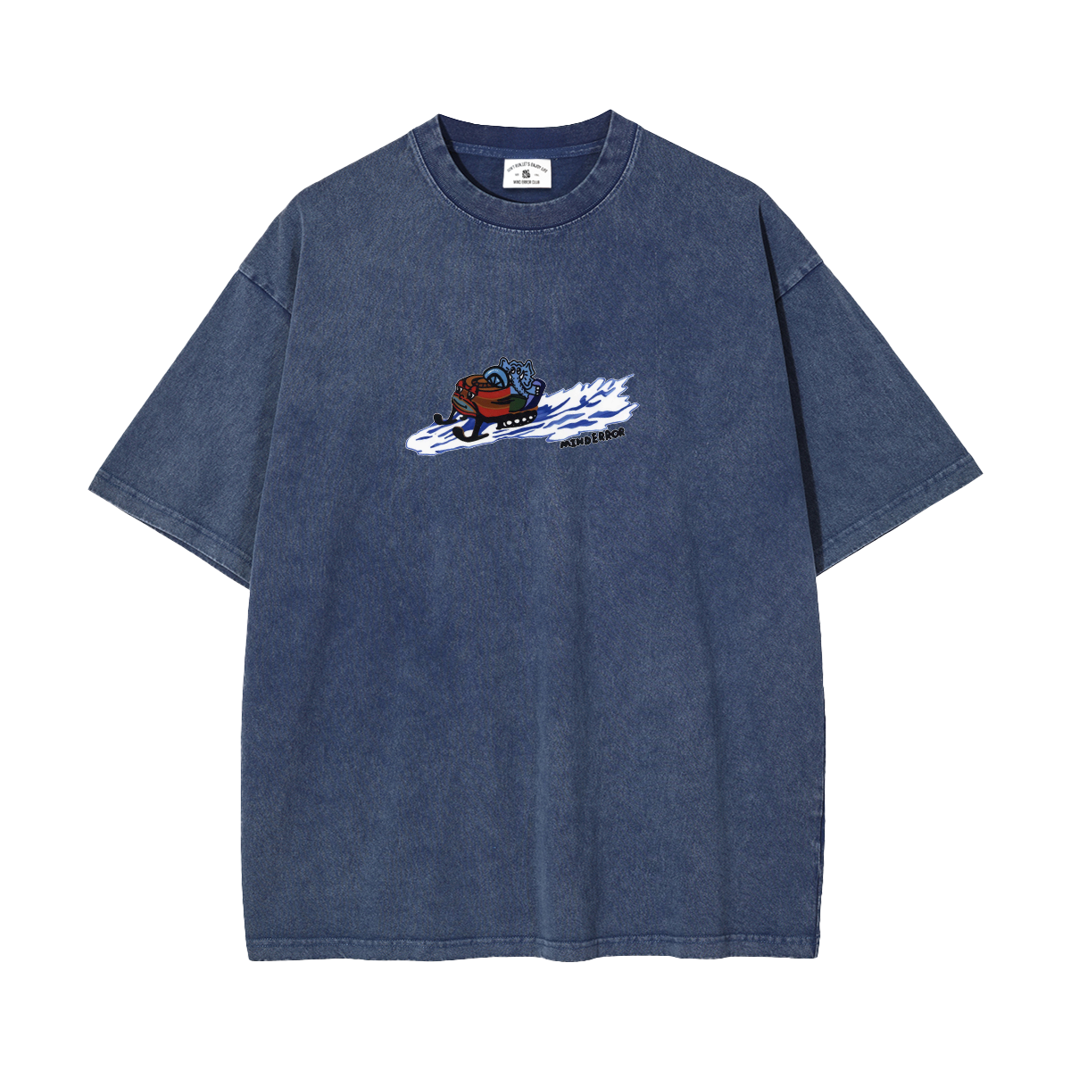 MindError ME Ski Garment Dyed Tee-STS5106