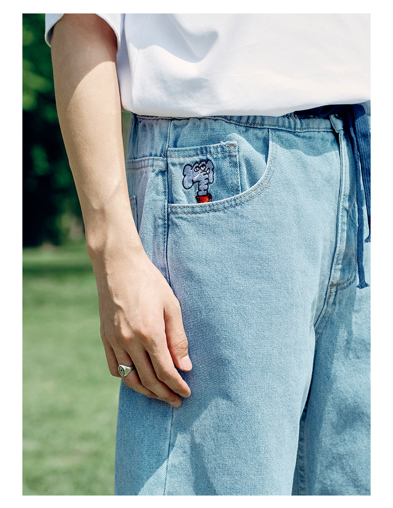 MindError Elephant Shorts-ME21SSBOT46
