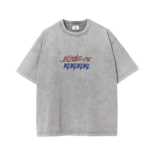 MindError ME Radio Garment Dyed Tee-STS5105