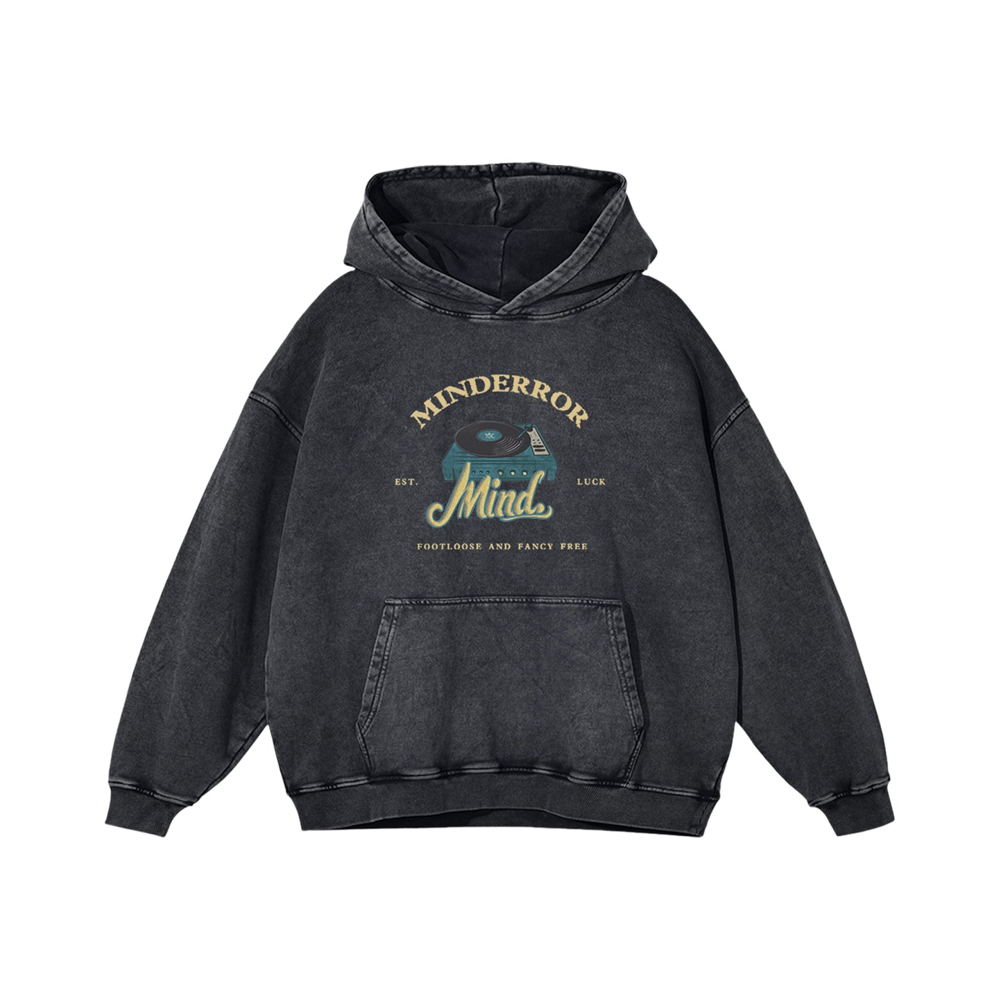 MindError Records Hoodie-WST5303