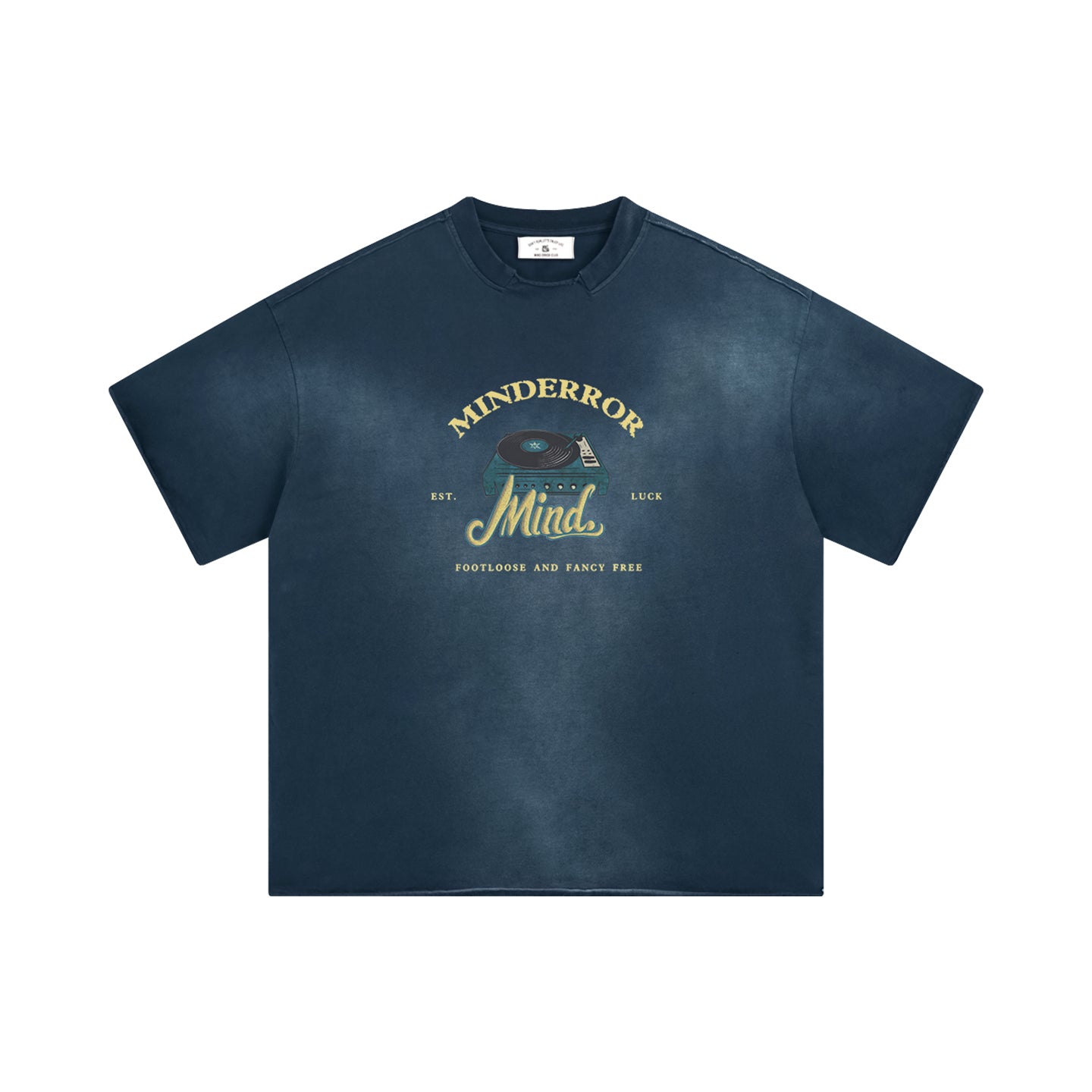 Mind Error Record Tie Dye Tee-STA6304