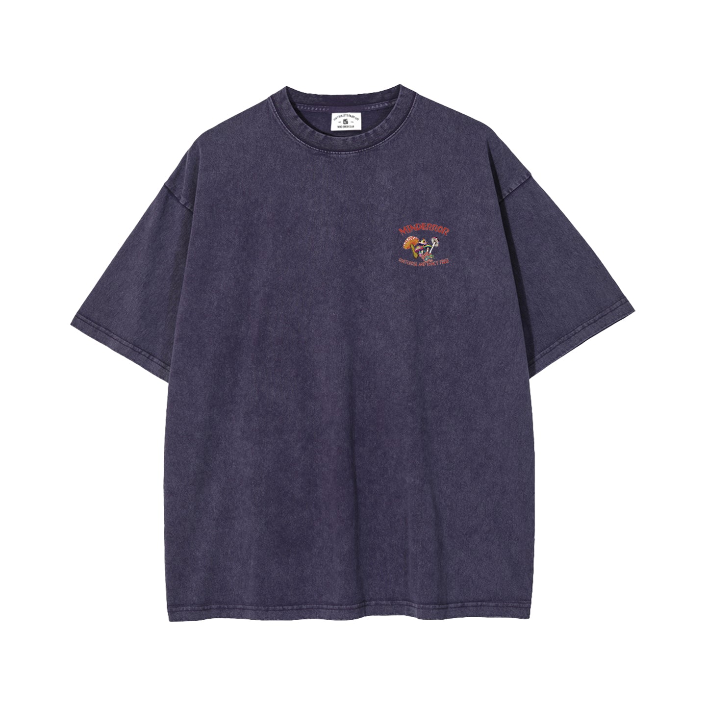 Mind Error Mushroom Garment Dyed Tee-STA6016