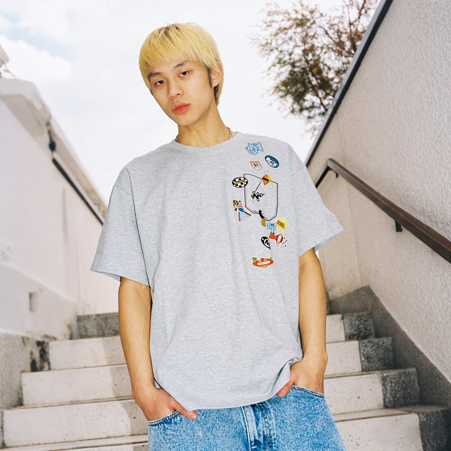 Mind Error Sticker Tee-STA6110