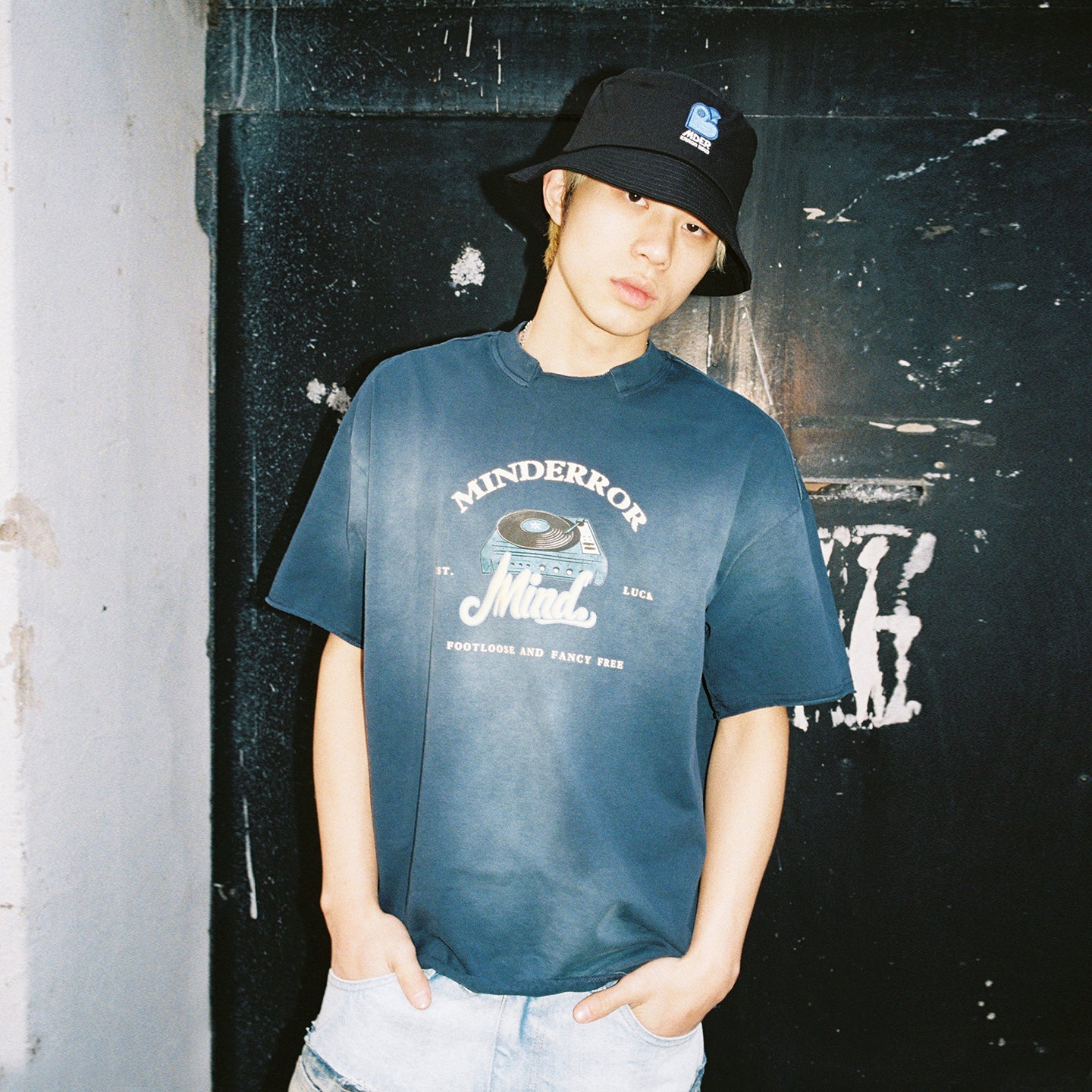 Mind Error Record Tie Dye Tee-STA6304