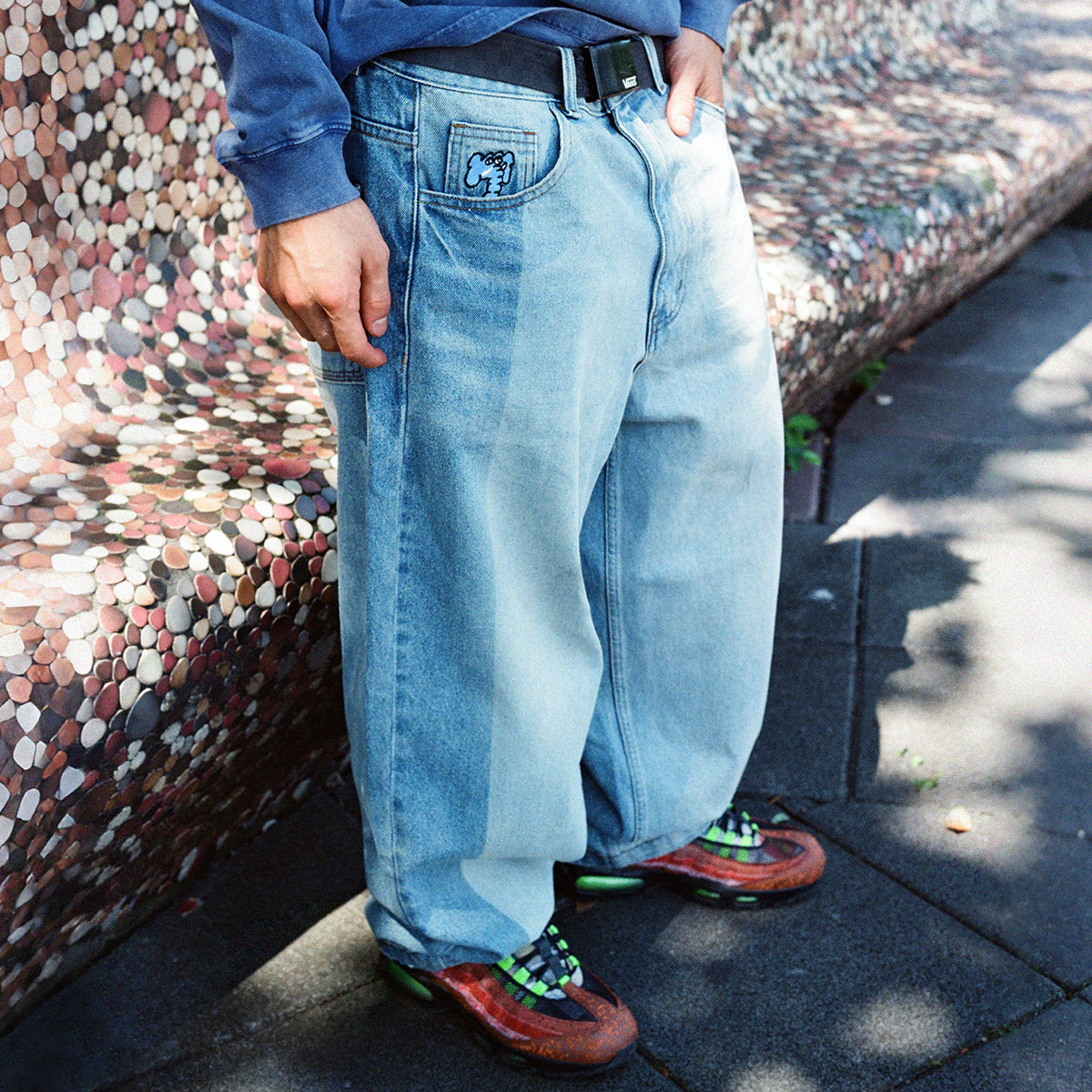 Mind Error Gradient Pants-WPL6003