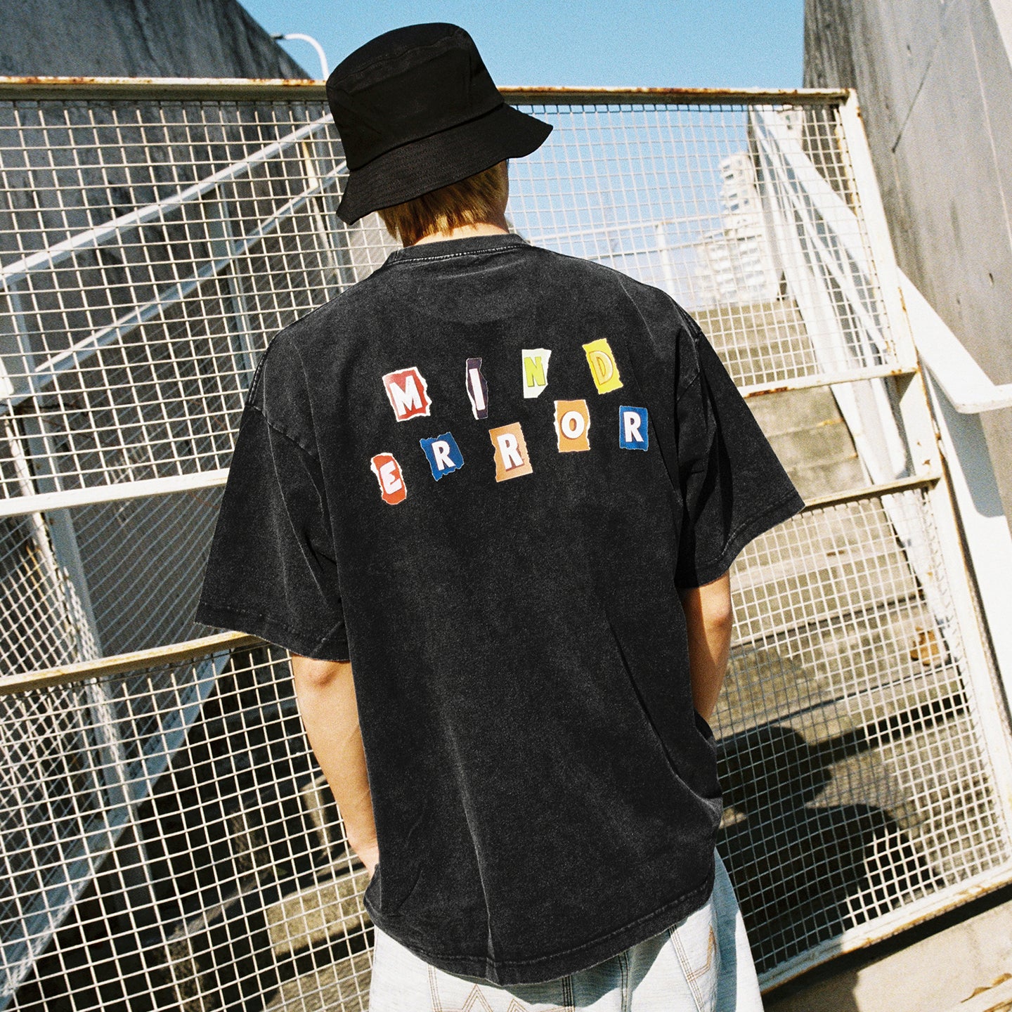 Mind Error Logo Garment Dyed Tee-STA6022