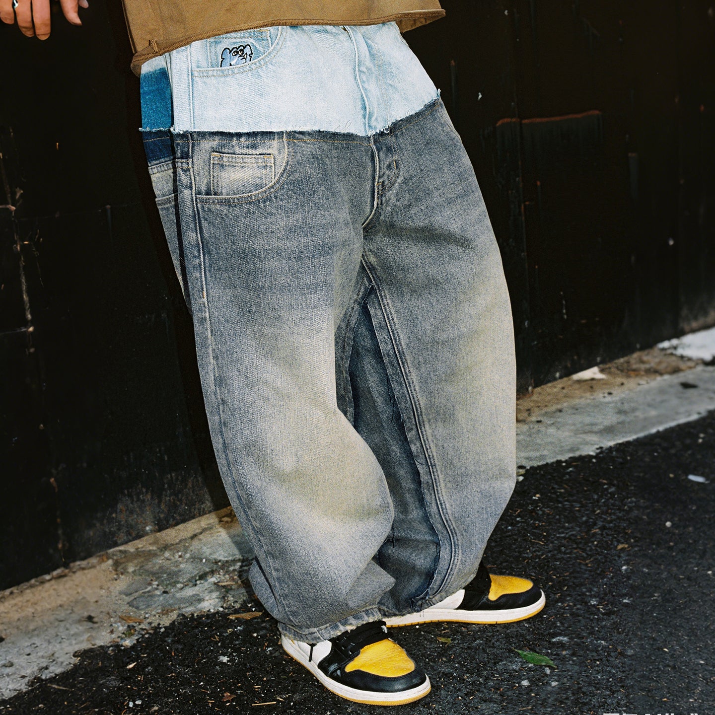 Mind Error Layered Pants-SPL6008