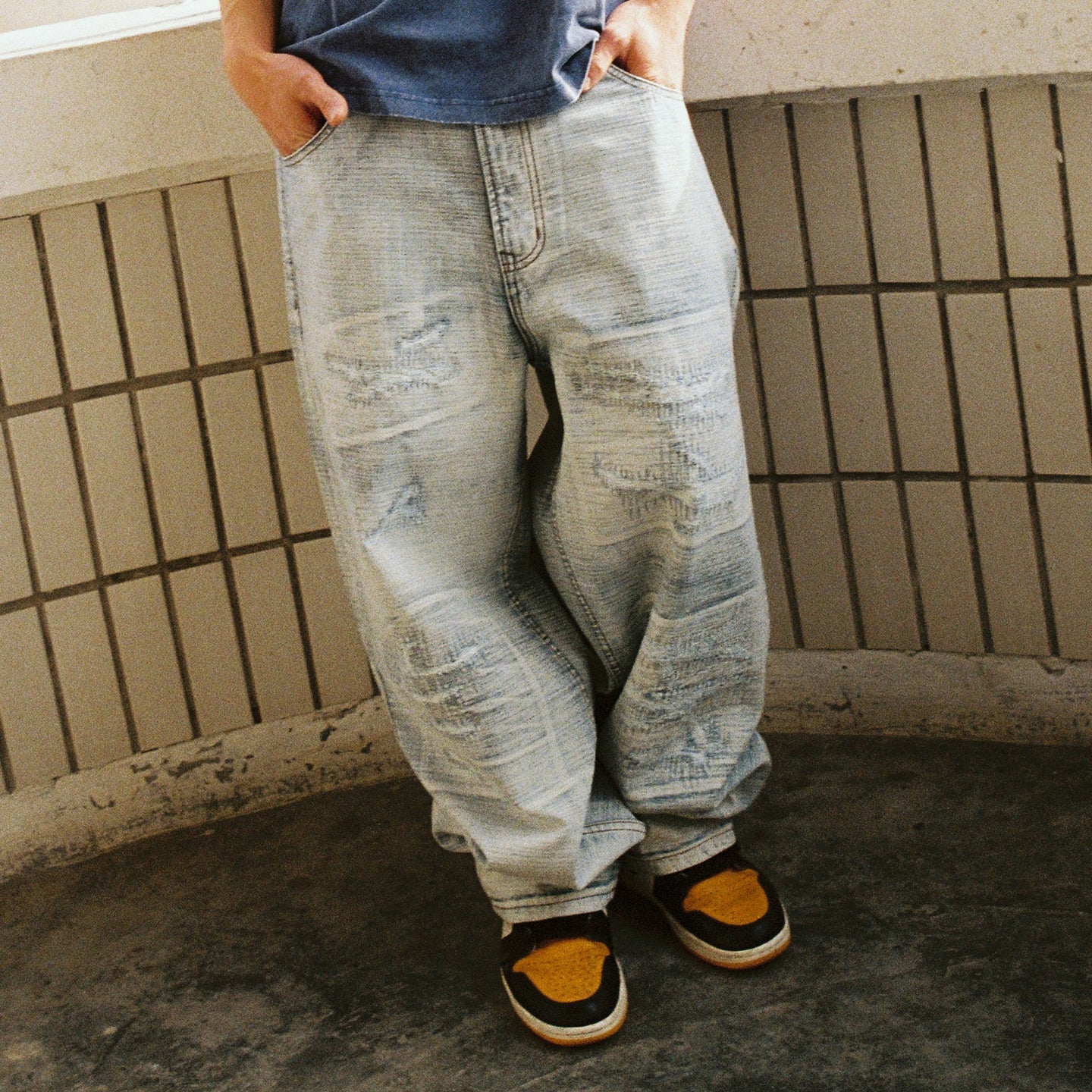 Mind Error Carve Pants-SPL6012
