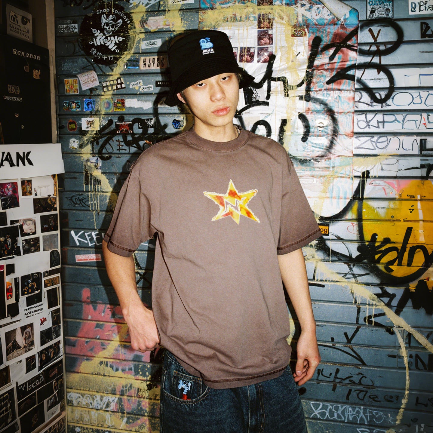 Mind Error Flame Tie Dye Tee-STA6204