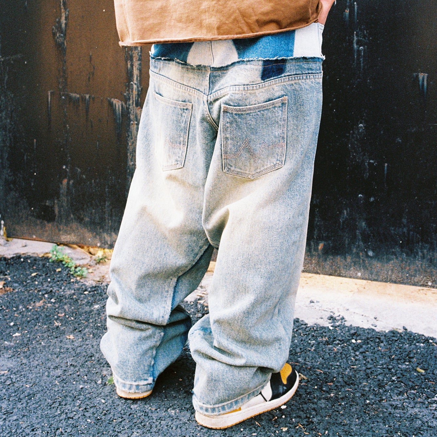 Mind Error Layered Pants-SPL6008