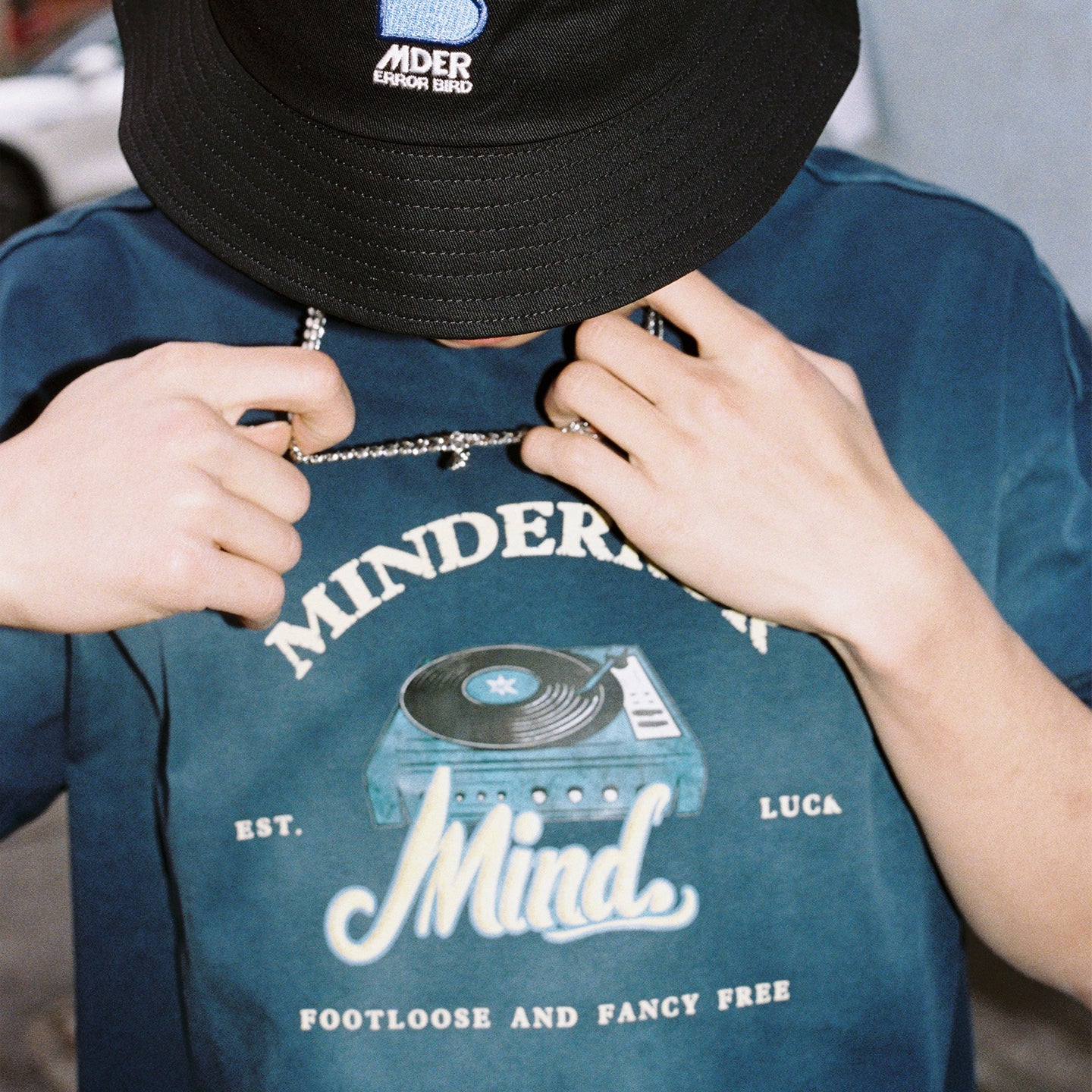 Mind Error Record Tie Dye Tee-STA6304