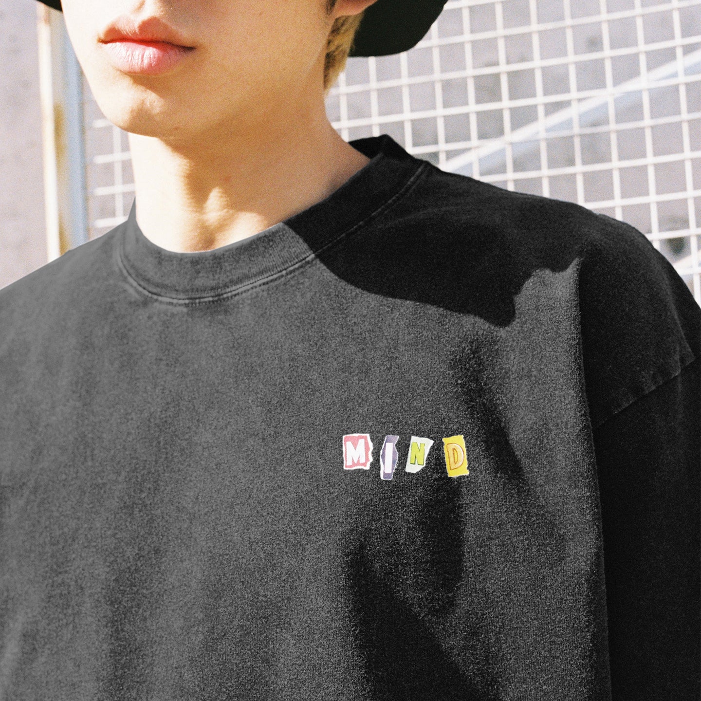 Mind Error Logo Garment Dyed Tee-STA6022