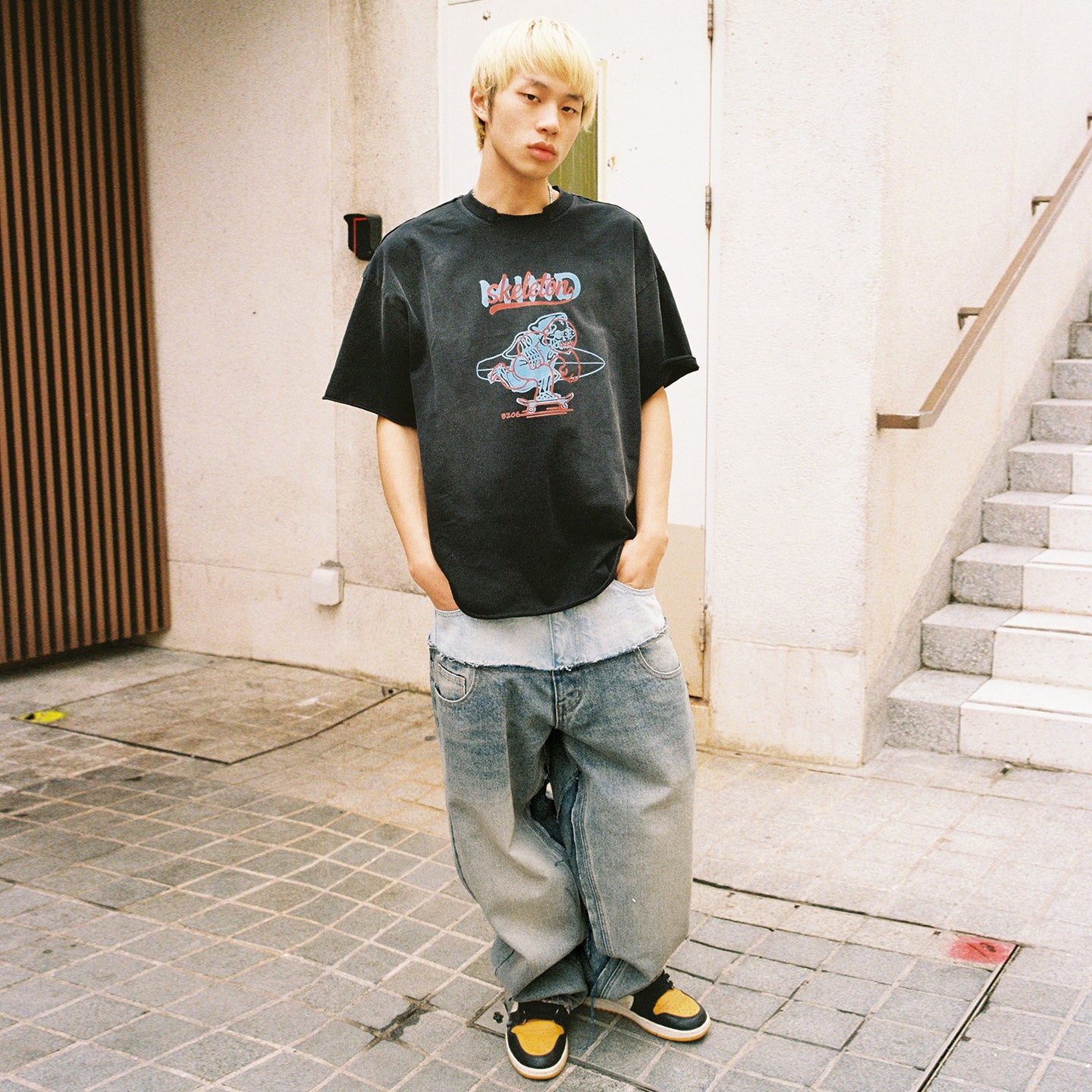 Mind Error Layered Pants-SPL6008