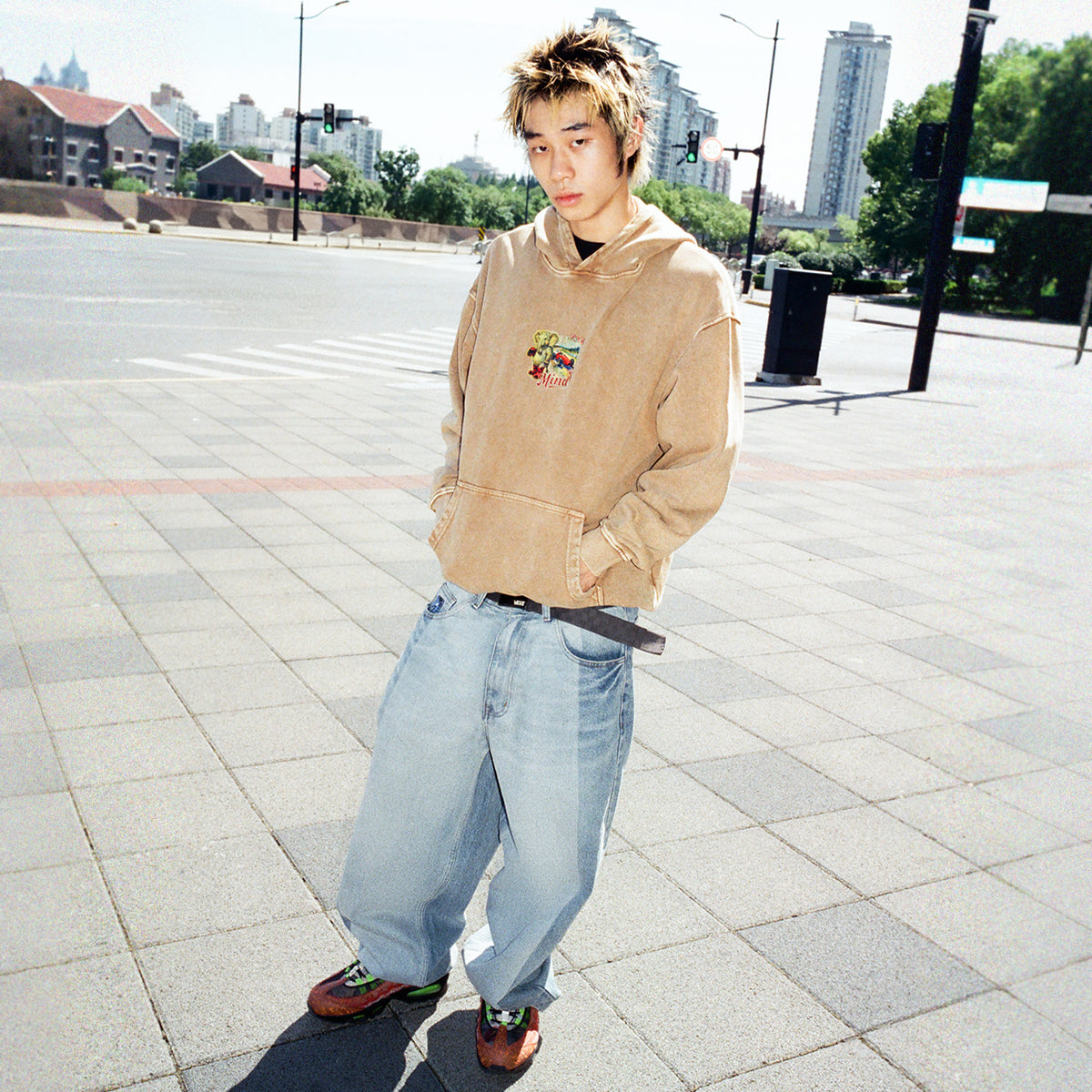 Mind Error Gradient Pants-WPL6003