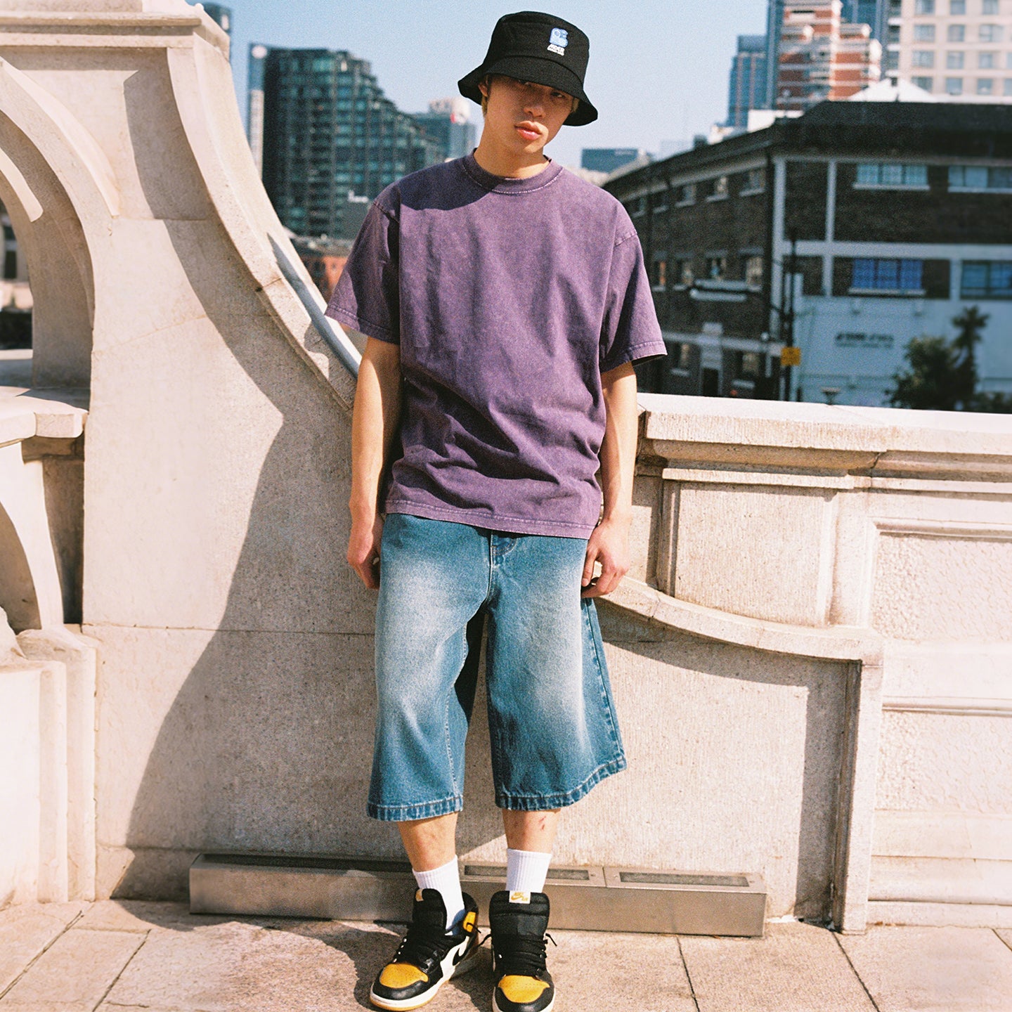 Mind Error Beach Garment Dyed Tee-STA6011