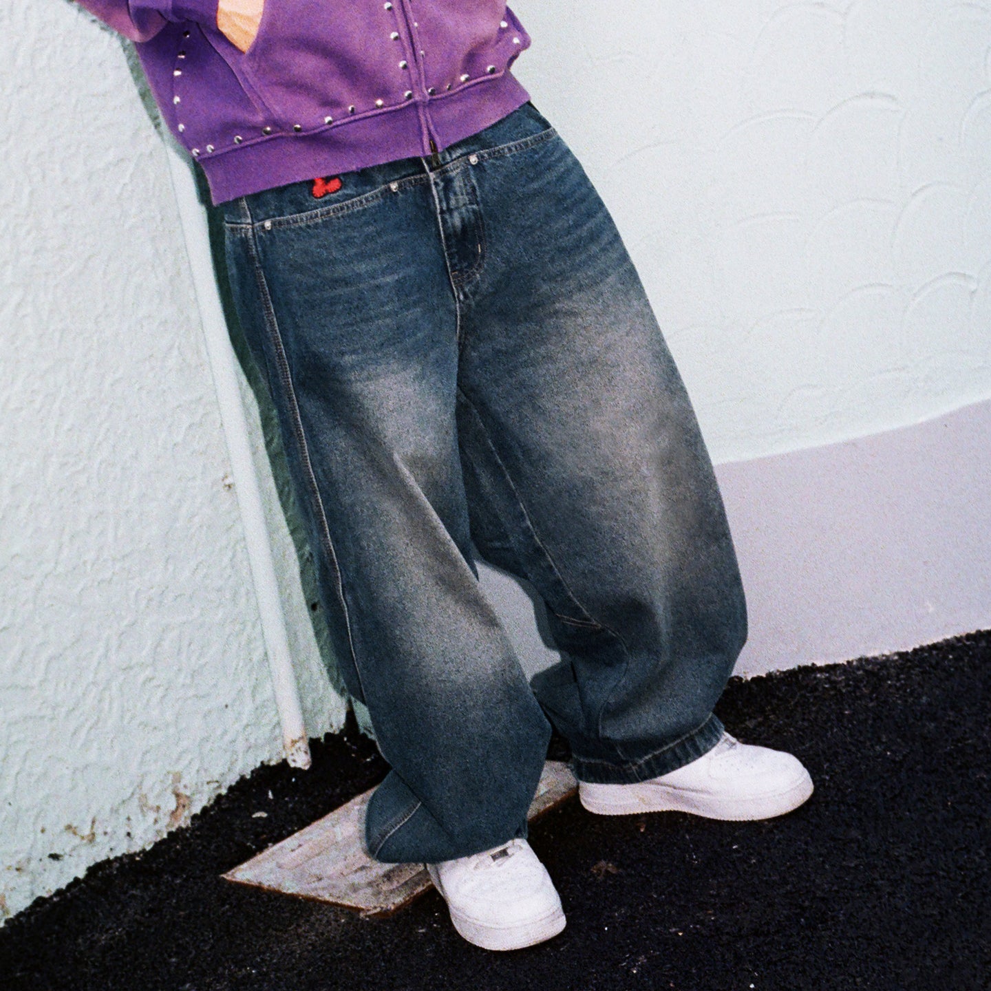 Mind Error Pocket Jeans-WPL6007