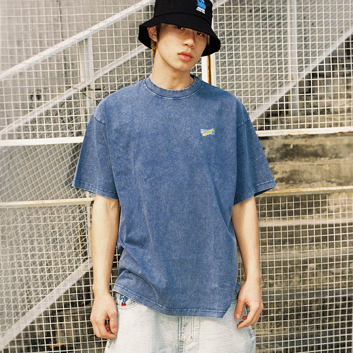 Mind Error  Elephant Garment Dyed Tee