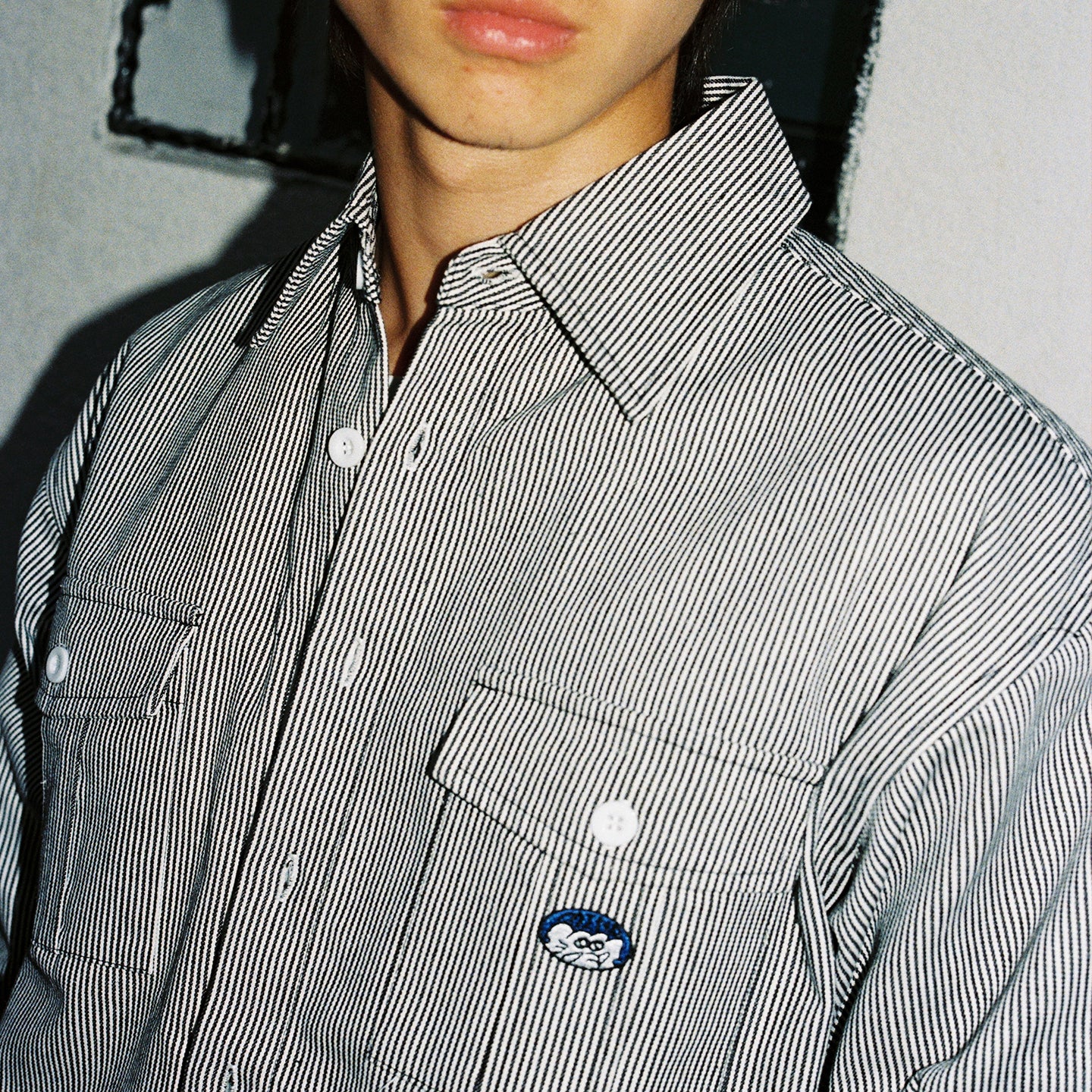 MindError Stripe Shirt-WCS5001