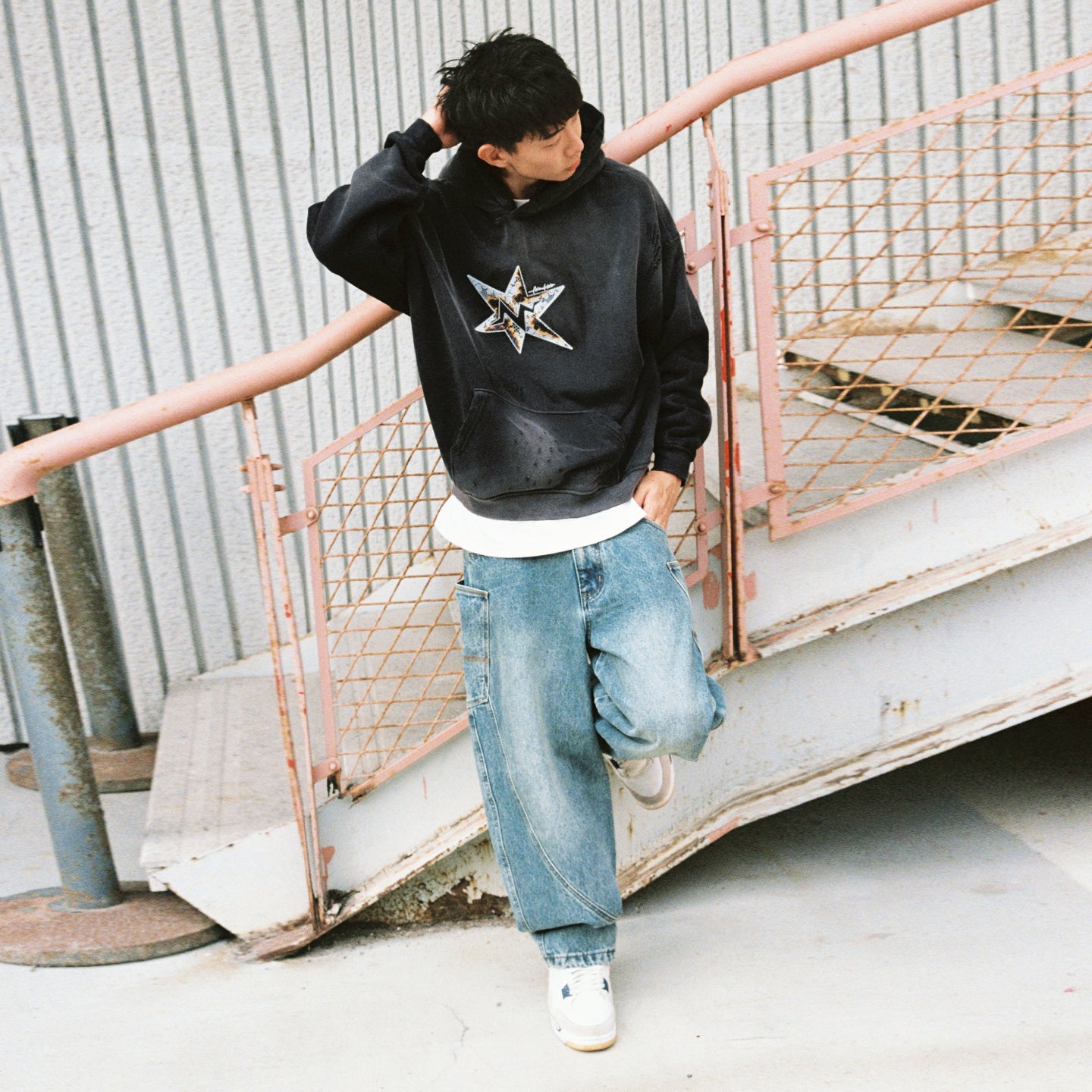 MindError Star Logo Hoodie-WST5601