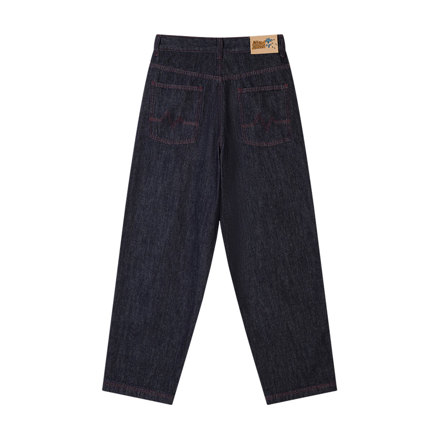 Mind Error Contrast Pants-WPL6008