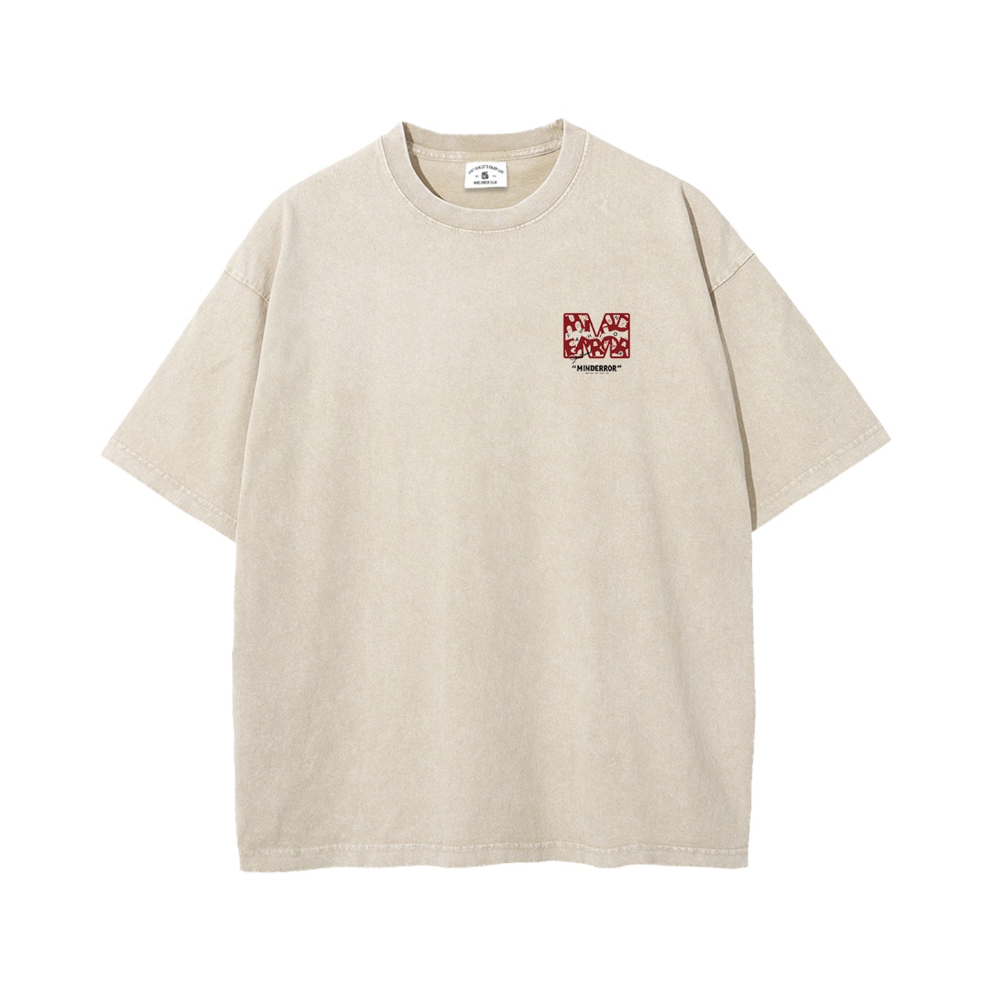 Mind Error M Garment Dyed Tee-STA6003