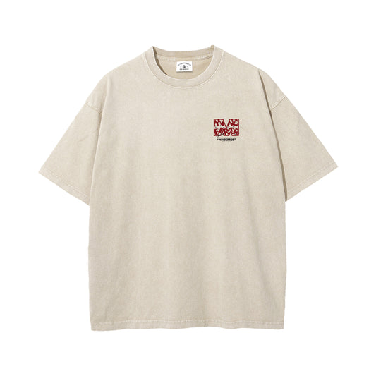 Mind Error M Garment Dyed Tee-STA6003
