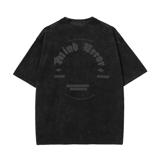 MindError ME Old English Garment Dyed Tee-STS5001